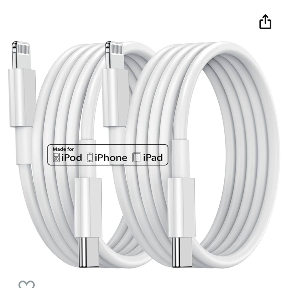 Fast charging chord for iPhone